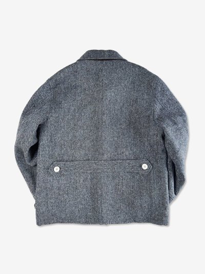 画像2: FK-CAR COAT/HARRIS TWEED