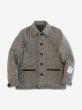 画像1: FK-CAR COAT/HARRIS TWEED (1)